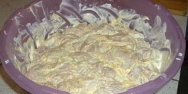 шашлык с лимоном