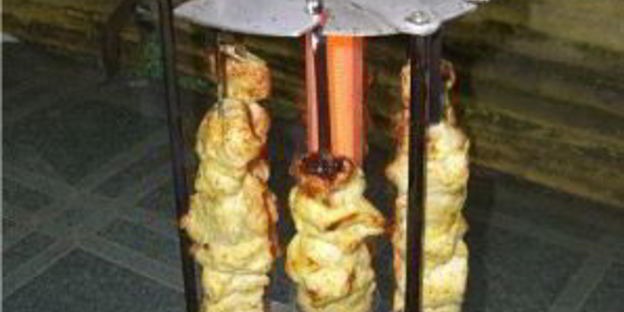 шашлык с лимоном