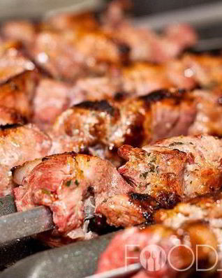 Шашлык в гранатовом соке