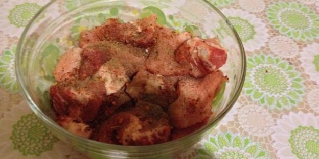 шашлык в мультиварке из свинины