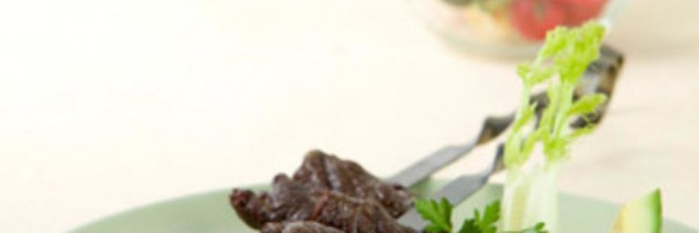 Шашлыки из баранины с чесноком