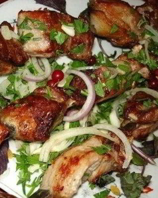 Сочный шашлык из баранины по-кавказски