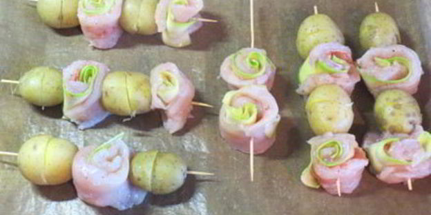 сочные куриные шашлычки