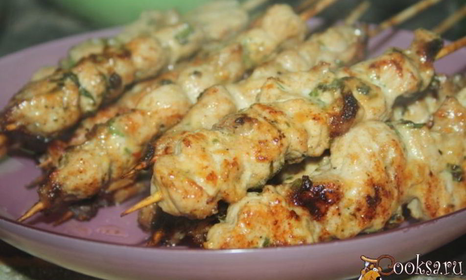 Рецепт тайских шашлычков из свинины на мангале