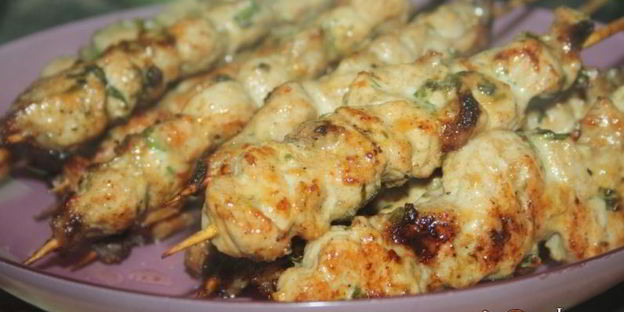 тайские шашлычки из свинины на мангале