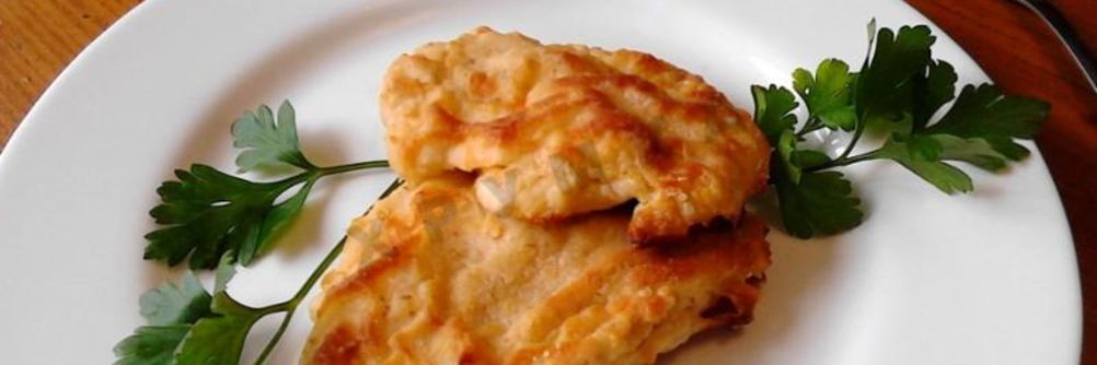 Куриный шницель в духовке