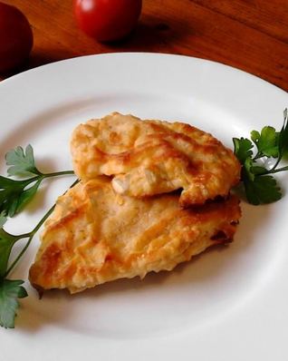Куриный шницель в духовке