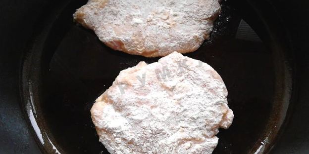 куриный шницель в духовке