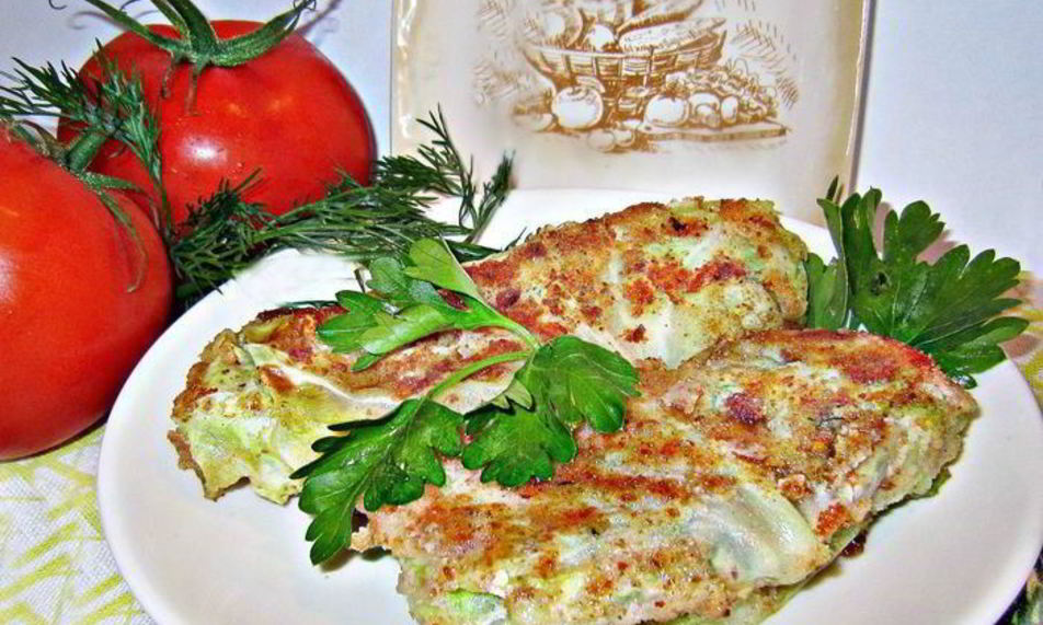 Рецепт пикантных шницелей из молодой капусты