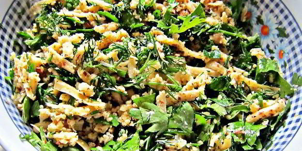 пикантные шницели из молодой капусты