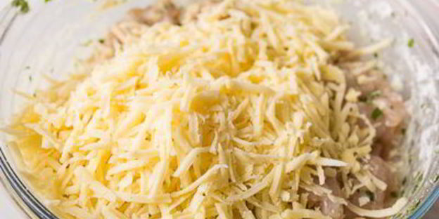 рубленые шницели из курицы с сыром