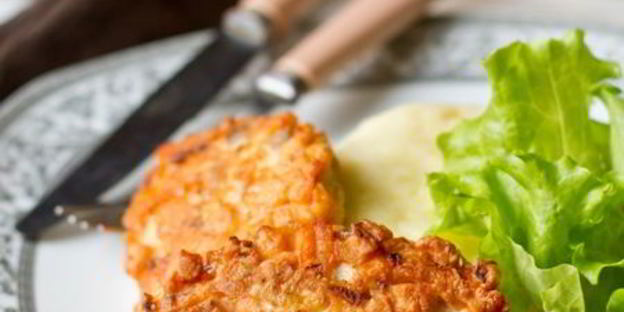 рубленые шницели из лосося