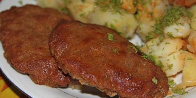 шницель из фарша