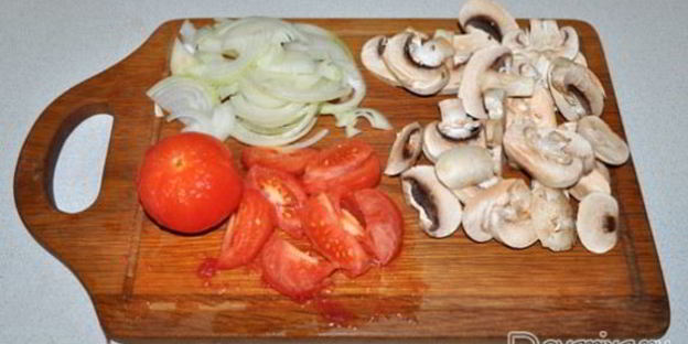 шницель из индейки по-милански