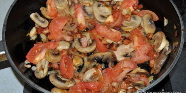 шницель из индейки по-милански