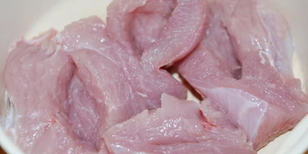 шницель из индейки с зеленью