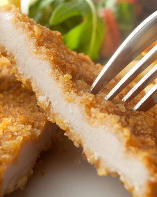 Шницель из индейки в духовке