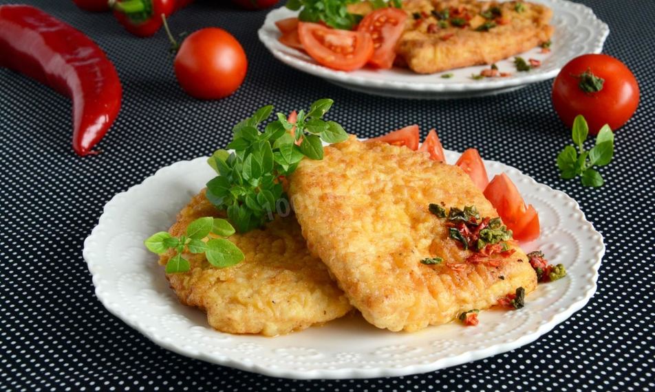 Рецепт шницеля из индейки