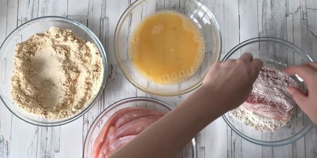 шницель из индейки