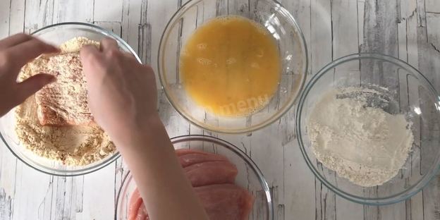 шницель из индейки