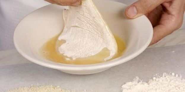 шницель из кальмара