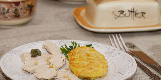 шницель из капусты и моркови