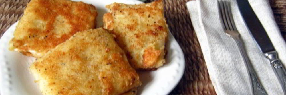 Шницель из капусты с сыром