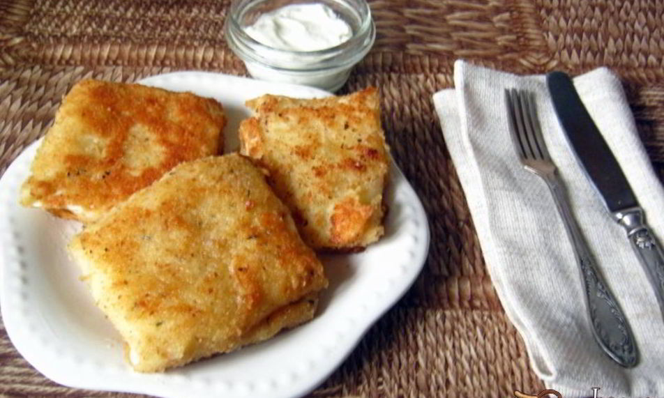 Рецепт шницеля из капусты с сыром