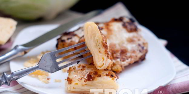 шницель из капусты