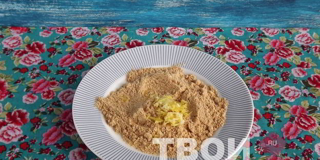 шницель из куриной грудки в лимонно-чесночной панировке