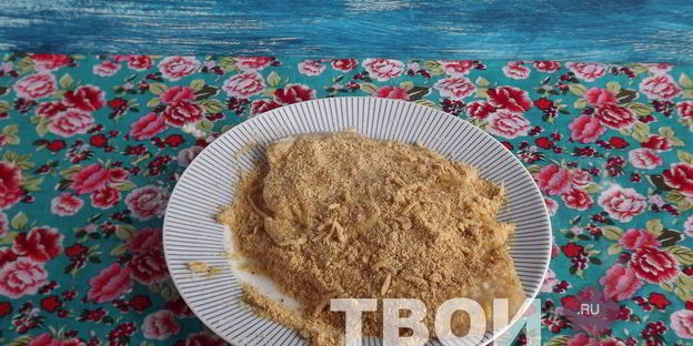 шницель из куриной грудки в лимонно-чесночной панировке