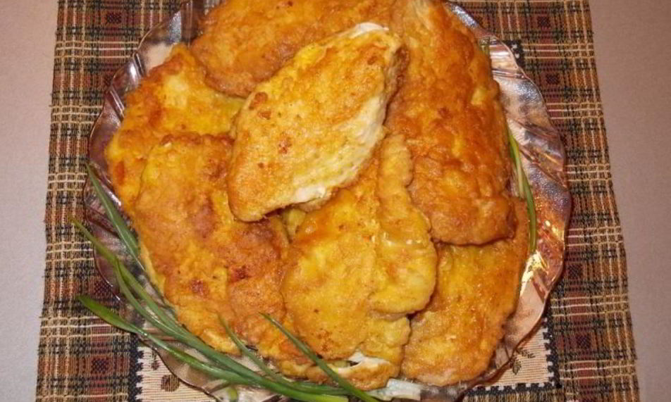 Рецепт шницеля из куриной грудки