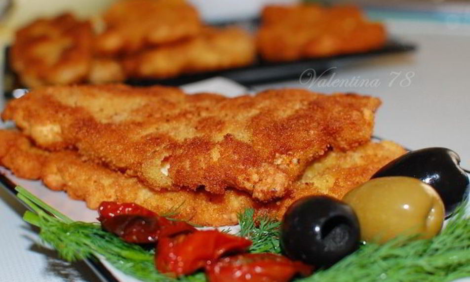 Рецепт шницеля из куриных грудок