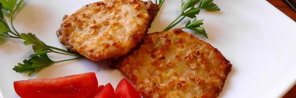 Шницель из свинины в духовке