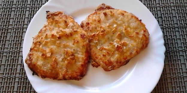 шницель из свинины в духовке