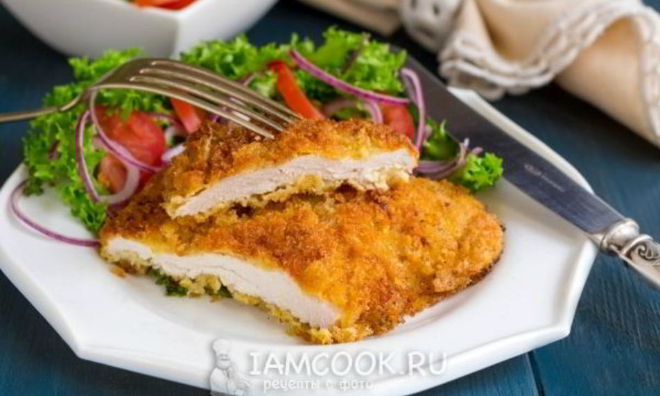 Рецепт шницеля из свинины