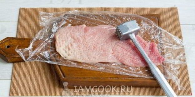 шницель из свинины
