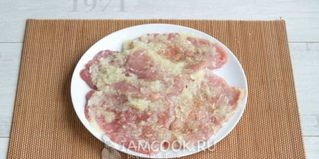 шницель из свинины