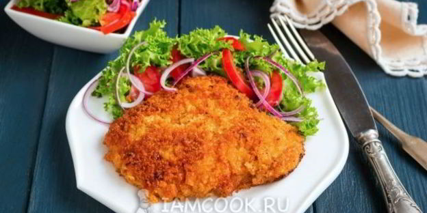 шницель из свинины