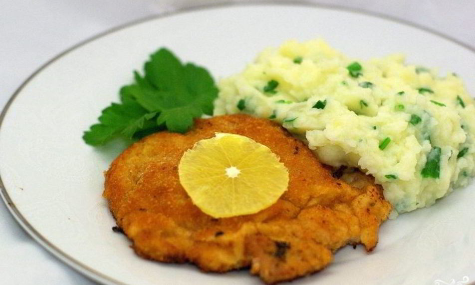 Рецепт шницеля из телятины