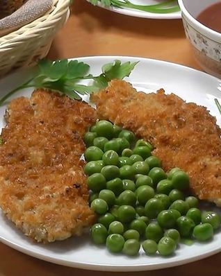 Шницель из вымени