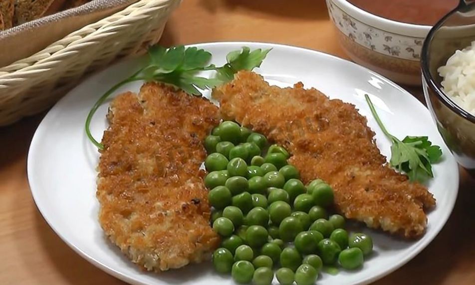 Рецепт шницеля из вымени