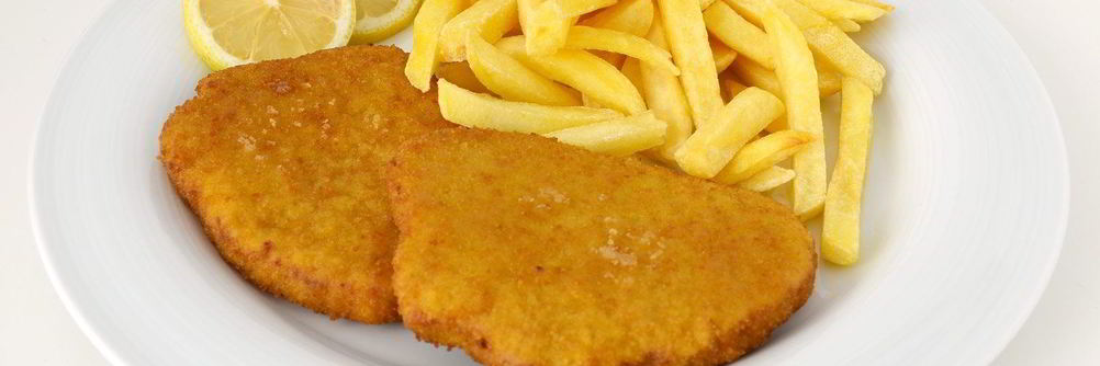 Шницель на сковороде