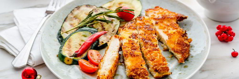 Шницель по-милански