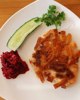 Шницель по-министерски куриный