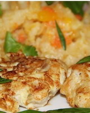 Шницель рубленый из курицы