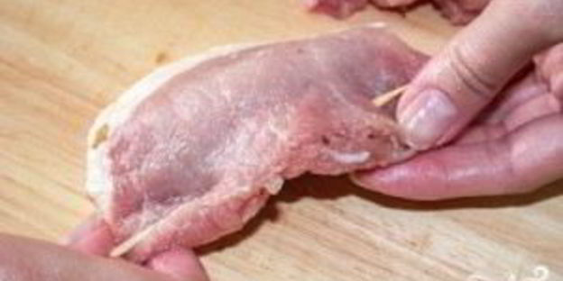 шницель с грибами