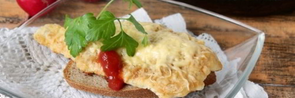 Шницель с сыром