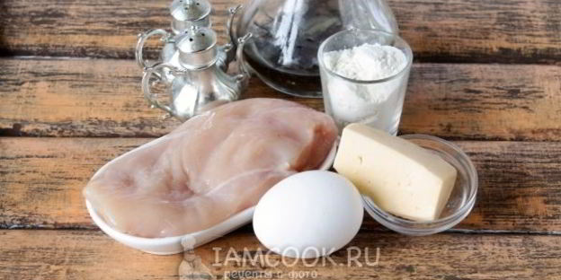 шницель с сыром