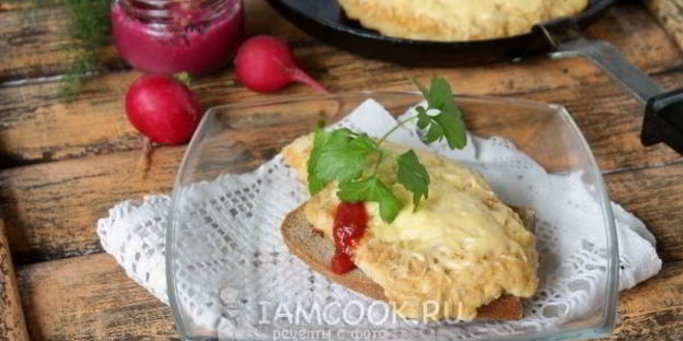 шницель с сыром